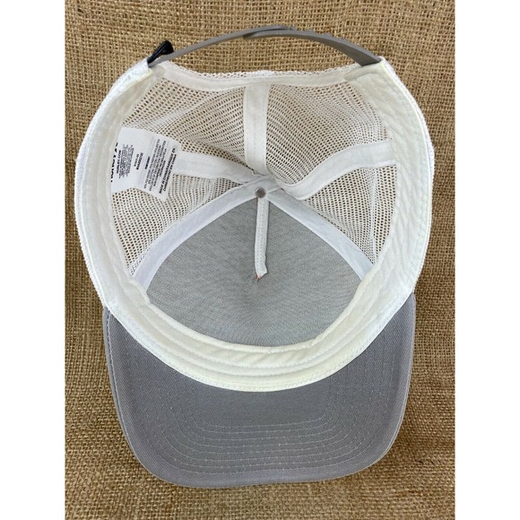 Hurley Mesh Snapback Truckers Hat Striped Front Cap - Picture 7 of 8